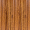 Ver imagem 1 de Painel Ripado Cor: Nogueira de Uso Interno em Wpc Double 2,90m X 18cm