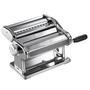 Maquina de Macarrão Atlas 180 Manual Massa Caseira Aço Inox