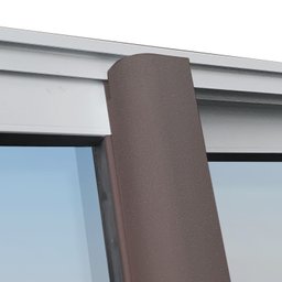 Porta de Correr com Travessas 4 Folhas Moveis 210 X 200 Elite com Fechadura Tetra Vidro Reflex - 4