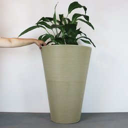 Vaso Bali 58 X 80 Cm Vasart 11 - Granito Areia - 2