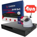 Ver imagem 4 de Kit Xvr Dvr 4c Gravador Full Hd Garen e 4 Câm Dome Colorida