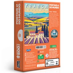 Quebra Cabeça Nano 500 Peças França Bordeaux Toyster - 2