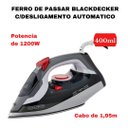 Ver imagem 3 de Ferro Passar Roupas Blackdecker Eletrico Antiaderente -