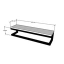 Ver imagem 4 de Toalheiro para Banheiro Mdf Branco 45cm