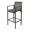 Ver imagem 2 de Banqueta Alta - Cayman em Corda Náutica para Cozinha I Area Externa I Bar