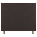 Ver imagem 3 de Cabeceira Cama Box Casal Queen Size Cairo 160cm Veludo Marrom - Desk Design