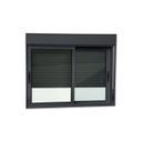 Ver imagem 2 de Janela Elite 2 Folhas Moveis com Persiana Integrada 100 X 120 Vidro Liso