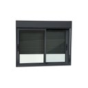 Ver imagem 3 de Janela Elite 2 Folhas Moveis com Persiana Integrada 100 X 150 Vidro Liso