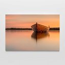 Ver mais imagens de Quadro Decorativo Paisagem Canoa por do Sol Sala Quarto Casa Escritório