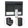 Janela Elite 2 Folhas Moveis com Persiana Integrada Correr com Motor e Controle Remoto 120 X 120 Vid - 3