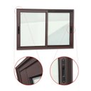 Ver imagem 3 de Janela Elite 2 Folhas Moveis 120 X 150 Vidro Liso