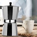 Ver mais imagens de Cafeteira Italiana Express 6 ou 9 Xícaras em Aço Inox Quantidade:9 Xícaras