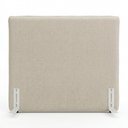 Ver imagem 6 de Cabeceira para Cama Box Queen Size Mirella 160cm Moderna com Frame Linho Bege - Desk Design