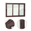 Ver imagem 3 de Janela Elite 3 Folhas Moveis Sequenciais 120 X 150 Vidro Liso