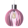 Luminária Teto Lustre pendente balcão cozinha sala Paquistão:Rosa - 2