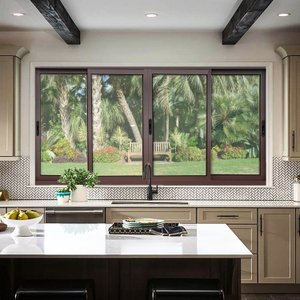 Janela Elite 4 Folhas Moveis 100 X 120 Vidro Liso