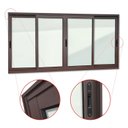 Ver imagem 3 de Janela Elite 4 Folhas Moveis 120 X 200 Vidro Liso