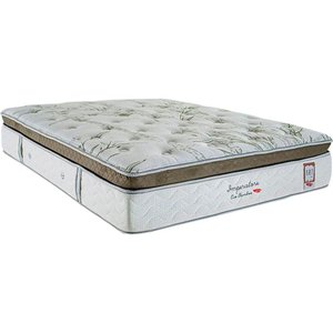 Colchão Casal Herval Molas Ensacadas Visco MasterPocket Imperatore Eco Bamboo Euro Pillow (138x188x34