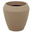 Ver imagem 1 de Vaso Egípcio 54cm Flores Acabamento Granito Areia Tramontina para Folhagens Cachepô Grande