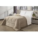 Ver imagem 1 de Coberdrom Refilado Solteiro Dupla Face Maya Bege