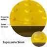 Kit 10 Pçs Piso Tátil Pvc 25x25 Alerta Amarelo - 2