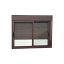 Ver imagem 3 de Janela Elite 2 Folhas Moveis com Persiana Integrada 100 X 120 Vidro Liso