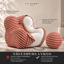 Ver imagem 2 de Poltrona La Mamma - Vermelho Listrado