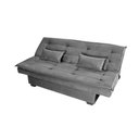 Ver imagem 3 de Sofá Cama 3 Lugares Casal Premium Reclinavel 1,80 Larg Esmeralda Matrix