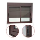 Ver imagem 2 de Janela Elite 2 Folhas Moveis com Persiana Integrada 120 X 200 Vidro Liso