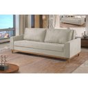 Ver imagem 2 de Sofá Cama 2 Lugares Living Linho M-157 Martins Creme