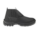 Ver imagem 3 de Botina Elástico Vulcaflex 10vb48-bp Bico Plastico Marluvas:38/preto