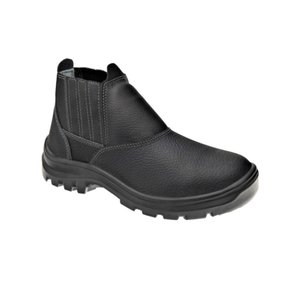 Botina Elástico Vulcaflex 10vb48-bp Bico Plastico Marluvas:38/preto