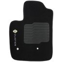 Ver imagem 4 de Jogo de Tapete Automotivo Carpete Renault Duster 2016 À 2019 Soft Logo Bordado Preto 5 Peças S/m Sof