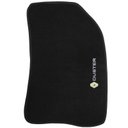 Ver imagem 5 de Jogo de Tapete Automotivo Carpete Renault Duster 2016 À 2019 Soft Logo Bordado Preto 5 Peças S/m Sof