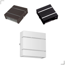 Ver imagem 3 de Kit com 10 Arandela Slim 2 Frisos e 2 Fachos:marrom