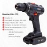 Parafusadeira e Furadeira Recarregável 2 Baterias 21v Bivolt - 4