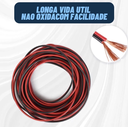Ver imagem 7 de Fio Som Paralelo Bicolor 2x0,75mm 100 Metros P/ Alto Falante