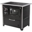 Ver imagem 2 de Fogão a Lenha Prime Vitro N2 Lado Direito Preto