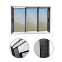 Ver imagem 2 de Janela Elite 3 Folhas Moveis Sequenciais 100 X 150 Vidro Reflex