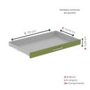 Ver imagem 7 de Mapoteca 10 Gavetas Map10 120,4cm X 122,3cm Aço