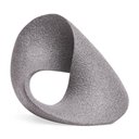 Ver imagem 1 de Decoração Escultura Fita Espiral Cinza Mart 21788