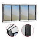 Ver imagem 2 de Janela Elite 4 Folhas Moveis 100 X 240 Vidro Reflex