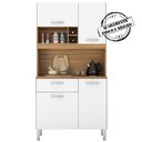 Ver imagem 5 de Kit Cozinha 4 Portas 1 Gaveta 91401 Amendola Branco Demobile