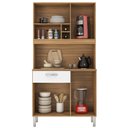 Ver imagem 3 de Kit Cozinha 4 Portas 1 Gaveta 91401 Amendola Branco Demobile
