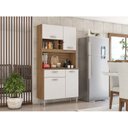Ver imagem 7 de Kit Cozinha 4 Portas 1 Gaveta 91401 Amendola Branco Demobile