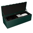Ver imagem 5 de Recamier Calcadeira Bau 160 Cm Dalia Linho Verde Musgo Artte