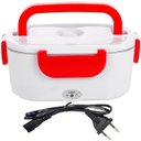 Ver imagem 1 de Marmita Marmitex Elétrica 110volts Luz Cor Branca e Vermelha