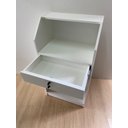 Ver imagem 2 de Balcão Recepção Caixa Mdf 15 Mm Branco