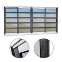 Ver imagem 2 de Janela Elite com Travessas 4 Folhas Moveis 100 X 150 Vidro Reflex