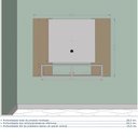 Ver imagem 2 de Painel para Tv até 48" Navi Branco/ripado - Bechara
